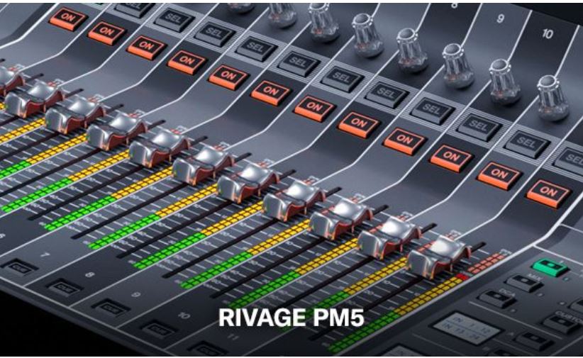 Yamaha-Rivage-PM-d Хорошо заметные индикаторы фейдеров (RIVAGE PM5)