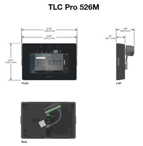 Чертеж TLC Pro 1026M