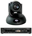Комплект HD PTZ камеры RoboSHOT 30 с блоком передачи сигнала на 30м, видеовыходы HDMI-DVI-D и HD-YPbPr, 30х оптический zoom / 999-9916-001